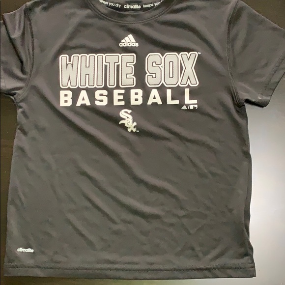 White Sox swimming shorts/ adidas white Sox shirt - Picture 3 of 4
